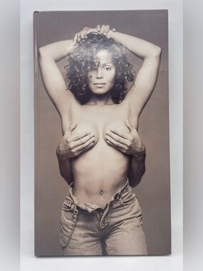 Janet Jackson Janet 2 CD Collectible Photo Book Box Set 1993 Hand Bra Cover